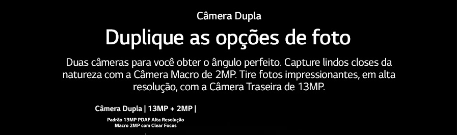 Smartphone LG K22+ 64GB 3GB RAM Tela 6.2